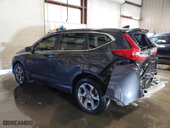 2019 Honda CR-V EX-L with VIN 7FARW2H8XKE017148, listed as a Copart auction lot 38623024 with 38,513 mi miles and Salvage Title. Bid and sale history available at carsss.com. Image 2.