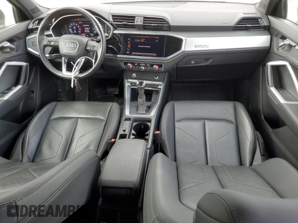 2020 Audi Q3 S line Premium with VIN WA1DECF38L1076385, listed as a Copart auction lot 47289355 with 67,536 mi miles and Non repairable. Bid and sale history available at DreamBid. Image 8.