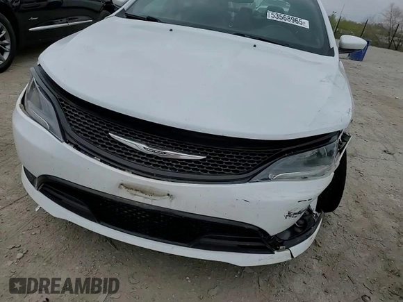 2016 Chrysler 200 S z VIN 1C3CCCBG4GN111295, wystawiony jako Copart lot #53568965 z przebiegiem 81 101 mil mil oraz Szkoda całkowita • Salvage title. Historia ofert i sprzedaży dostępna na DreamBid. Obrazek 11.