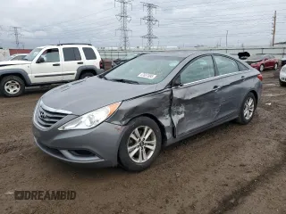 2011 Hyundai Sonata GLS with VIN 5NPEB4AC1BH151659, listed as a Copart auction lot 47637095 with 126,333 mi miles and Salvage Title. Bid and sale history available at carsss.com. Image 1.
