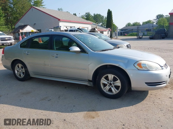 2012 Chevrolet Impala LS Retail with VIN 2G1WA5E37C1116109, listed as a IAAI auction lot 42442315 with 168,000 mi miles and . Bid and sale history available at DreamBid. Image 14.