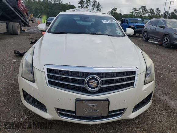 2013 Cadillac ATS Luxury z VIN 1G6AB5SA1D0166487, wystawiony jako Copart lot #53989315 z przebiegiem 84 496 mil mil oraz Szkoda całkowita • Salvage title. Historia ofert i sprzedaży dostępna na DreamBid. Obrazek 5.