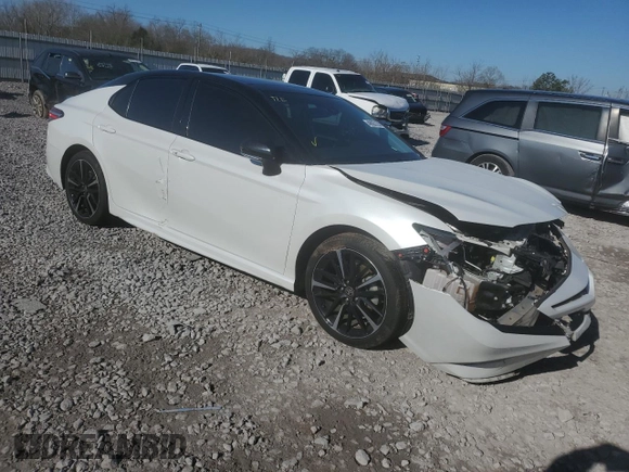 2020 Toyota Camry XSE with VIN 4T1K61AK8LU372739, listed as a Copart auction lot 48635135 with 75,788 mi miles and Salvage Title. Bid and sale history available at DreamBid. Image 4.