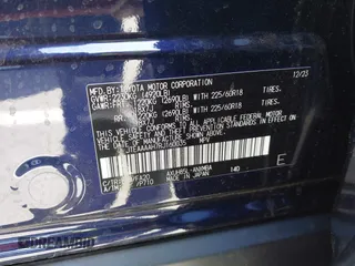 2024 Toyota Venza LE z VIN JTEAAAAH7RJ160035, wystawiony jako IAAI lot #42045367 z przebiegiem 11 788 mil mil oraz . Historia ofert i sprzedaży dostępna na DreamBid. Obrazek 9.