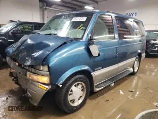 2002 Chevrolet Astro with VIN 1GNDM19X82B132319, listed as a Copart auction lot 86014534 with 193,813 mi miles and Salvage Title. Bid and sale history available at carsss.com. Image 1.