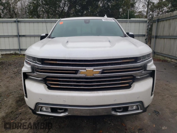 2019 Chevrolet Silverado 1500 High Country with VIN 3GCUYHEL7KG291171, listed as a Copart auction lot 44822445 with 0 mi miles and Salvage Title. Bid and sale history available at carsss.com. Image 5.