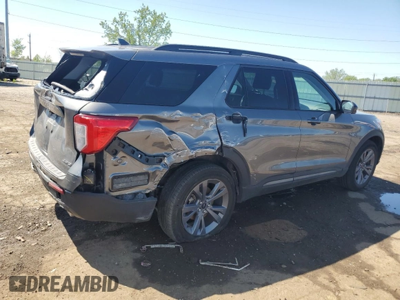 2024 Ford Explorer XLT с VIN 1FMSK8DH2RGA81276, выставлен на аукционе Copart как лот 57117385 с пробегом 13 693 миль миль и Чистый • Clean title. История ставок и продаж доступна на DreamBid. Изображение 3.