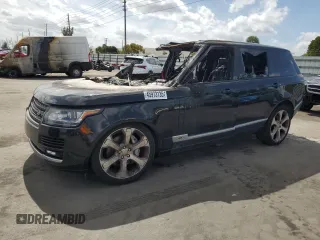 2015 Land Rover Range Rover Autobiography z VIN SALGV3TFXFA203717, wystawiony jako Copart lot #45973135 z przebiegiem Nie podano mil oraz Nie do naprawy • Non repairable. Historia ofert i sprzedaży dostępna na DreamBid. Obrazek 1.