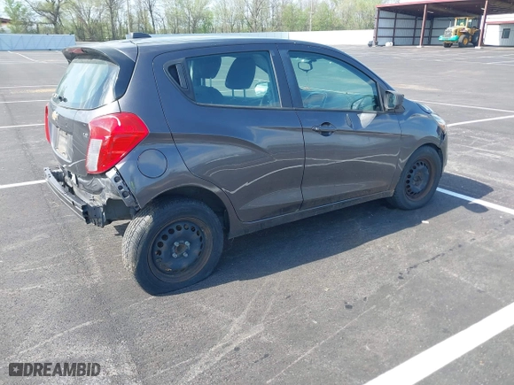 2016 Chevrolet Spark LS with VIN KL8CB6SA6GC594904, listed as a IAAI auction lot 41976781 with 101,804 mi miles. Bid and sale history available at carsss.com. Image 4.