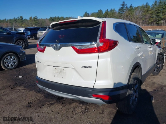 2018 Honda CR-V EX with VIN 5J6RW2H57JL015509, listed as a IAAI auction lot 41976335 with 171,207 mi miles. Bid and sale history available at carsss.com. Image 17.