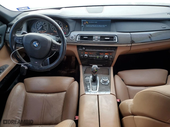 2010 BMW 7 Series 750i with VIN WBAKA8C56ACY35643, listed as a Copart auction lot 76809904 with 144,292 mi miles and Salvage Title. Bid and sale history available at carsss.com. Image 8.