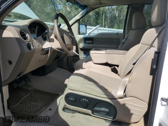 2005 Ford F-150 XL with VIN 1FTVX12525NB79250, listed as a Copart auction lot 80706844 with 145,551 mi miles and Non repairable. Bid and sale history available at DreamBid. Image 7.