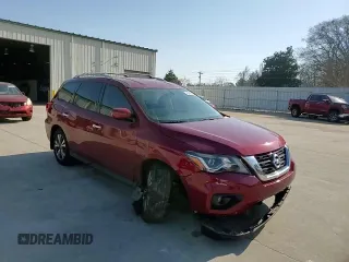 2018 Nissan Pathfinder SL with VIN 5N1DR2MN7JC661920, listed as a Copart auction lot 48948895 with 108,424 mi miles and Salvage Title. Bid and sale history available at carsss.com. Image 11.