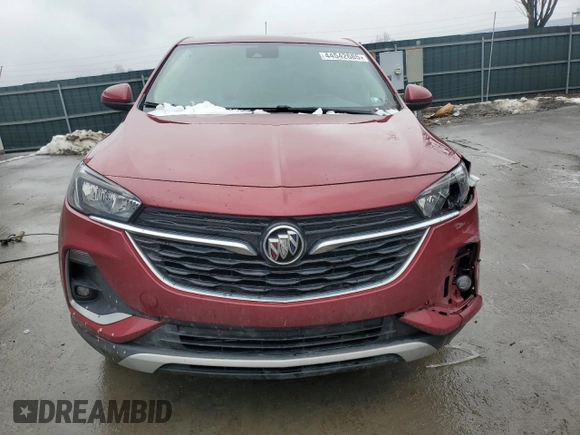 2020 Buick Encore GX Preferred with VIN KL4MMCSL8LB114314, listed as a Copart auction lot 44542685 with 58,515 mi miles and Salvage title. Bid and sale history available at DreamBid. Image 5.