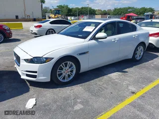 2018 Jaguar XE 25t Premium with VIN SAJAD4FX1JCP24088, listed as a IAAI auction lot 42045360 with 80,156 mi miles. Bid and sale history available at carsss.com. Image 17.