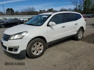 2014 Chevrolet Traverse LT with VIN 1GNKRGKD4EJ328957, listed as a Copart auction lot 43771655 with 192,395 mi miles and Salvage Title. Bid and sale history available at carsss.com. Image 1.