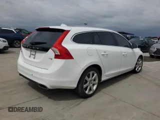 2017 Volvo V60 Premier with VIN YV140MEK1H1347758, listed as a Copart auction lot 74616154 with 0 mi miles and Salvage Title. Bid and sale history available at carsss.com. Image 3.