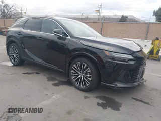 2025 Lexus RX with VIN 2T2BBMCAXSC070284, listed as a IAAI auction lot 41765146 with 1,476 mi miles. Bid and sale history available at carsss.com. Image 1.