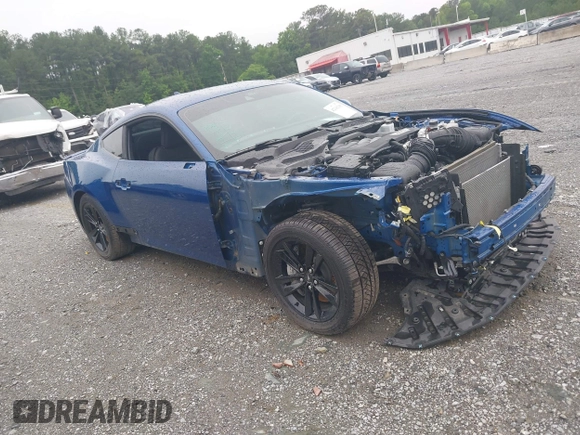 2024 Ford Mustang GT with VIN 1FA6P8CFXR5410203, listed as a IAAI auction lot 42341298 with Not provided miles and . Bid and sale history available at DreamBid. Image 1.