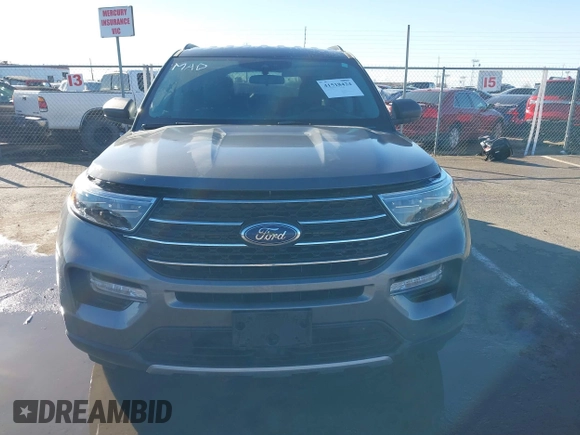2023 Ford Explorer XLT with VIN 1FMSK7DH2PGB07995, listed as a IAAI auction lot 41518424 with 14,438 mi miles. Bid and sale history available at carsss.com. Image 12.
