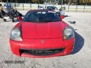 2001 Toyota MR2 z VIN JTDFR320X10028078, wystawiony jako Copart lot #85923434 z przebiegiem 81 436 mil mil oraz Szkoda całkowita • Salvage title. Historia ofert i sprzedaży dostępna na DreamBid. Obrazek 5.