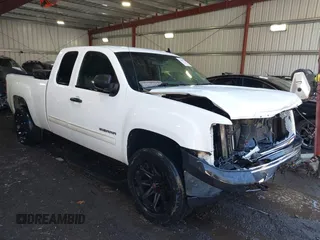 2009 GMC Sierra 1500 SLE with VIN 1GTEK29J19Z289356, listed as a IAAI auction lot 41685255 with 263,314 mi miles. Bid and sale history available at carsss.com. Image 1.