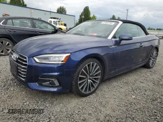 2019 Audi A5 Cabriolet Prestige with VIN WAU2NGF57KN006774, listed as a Copart auction lot 57883195 with 50,809 mi miles and Salvage title. Bid and sale history available at DreamBid. Image 1.