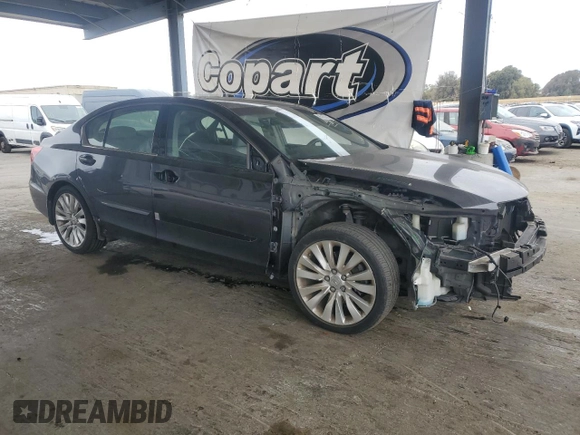 2014 Acura RLX Technology with VIN JH4KC1F51EC004264, listed as a Copart auction lot 65456925 with 77,382 mi miles and Salvage title. Bid and sale history available at DreamBid. Image 4.