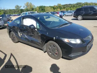 2013 Honda Civic Cpe LX with VIN 2HGFG3B53DH527761, listed as a Copart auction lot 70784624 with 95,322 mi miles and Salvage Title. Bid and sale history available at carsss.com. Image 4.
