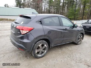 2018 Honda HR-V EX-L Navi with VIN 3CZRU6H78JM707419, listed as a Copart auction lot 50628025 with 45,351 mi miles and Salvage Title. Bid and sale history available at carsss.com. Image 3.