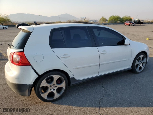 2009 Volkswagen GTI with VIN WVWHV71K89W101309, listed as a Copart auction lot 70181114 with 121,728 mi miles and Salvage Title. Bid and sale history available at carsss.com. Image 3.