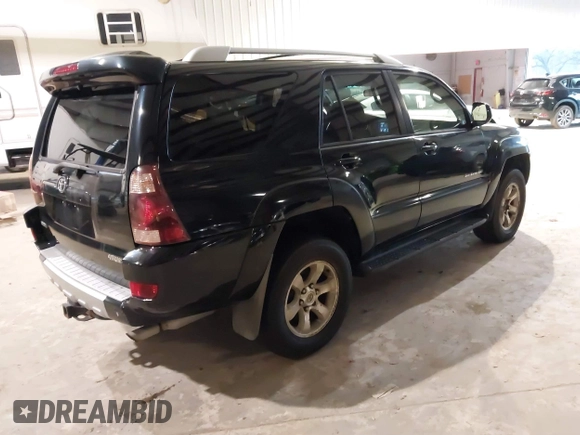 2005 Toyota 4Runner SR5 with VIN JTEBT14R258027168, listed as a IAAI auction lot 41392617 with 277,965 mi miles and . Bid and sale history available at DreamBid. Image 4.