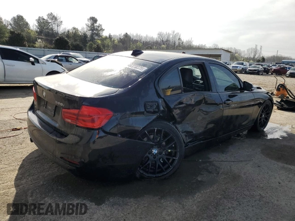 2016 BMW 3 Series 328i with VIN WBA8E9C59GK647198, listed as a Copart auction lot 48223225 with 138,704 mi miles and Salvage Title. Bid and sale history available at DreamBid. Image 3.