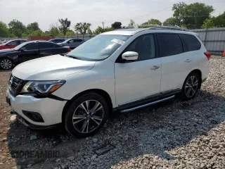 2018 Nissan Pathfinder Platinum с VIN 5N1DR2MM7JC679308, выставлен на аукционе Copart как лот 60499075 с пробегом 80 405 миль миль и Списание • Salvage title. История ставок и продаж доступна на DreamBid. Изображение 1.
