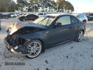 2010 BMW 1 Series 135i with VIN WBAUC7C53AVK95945, listed as a Copart auction lot 76455904 with 172,990 mi miles and Salvage Title. Bid and sale history available at carsss.com. Image 1.