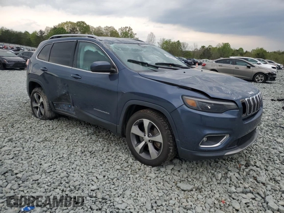 2020 Jeep Cherokee Limited with VIN 1C4PJLDB0LD653580, listed as a Copart auction lot 52700875 with 114,517 mi miles and Salvage title. Bid and sale history available at DreamBid. Image 4.