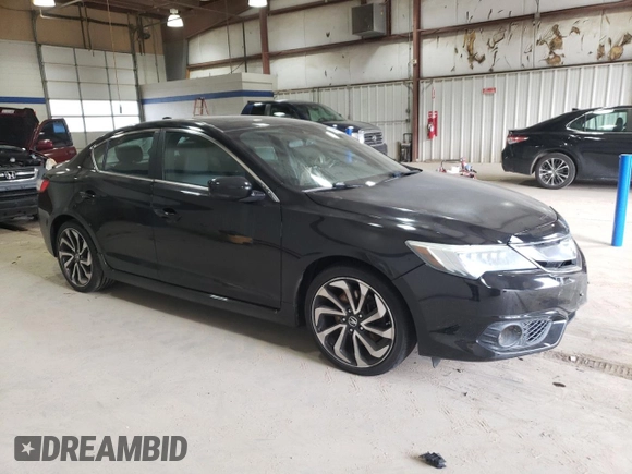 2016 Acura ILX w/Premium/A-SPEC Pkg with VIN 19UDE2F84GA021158, listed as a Copart auction lot 45952625 with 92,732 mi miles and Salvage Title. Bid and sale history available at carsss.com. Image 4.