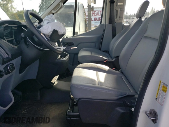 2018 Ford Transit XL with VIN 1FMZK1CM1JKB41666, listed as a Copart auction lot 74843154 with 26,405 mi miles and Salvage title. Bid and sale history available at DreamBid. Image 7.