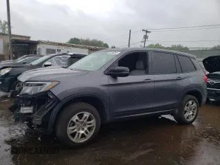 2019 Honda Passport EX-L z VIN 5FNYF8H50KB028465, wystawiony jako Copart lot #56160545 z przebiegiem 100 636 mil mil oraz Szkoda całkowita • Salvage title. Historia ofert i sprzedaży dostępna na DreamBid. Obrazek 1.