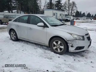 2011 Chevrolet Cruze LT w/1FL with VIN 1G1PE5S9XB7192099, listed as a Copart auction lot 45346695 with 0 mi miles and Salvage Title. Bid and sale history available at carsss.com. Image 4.