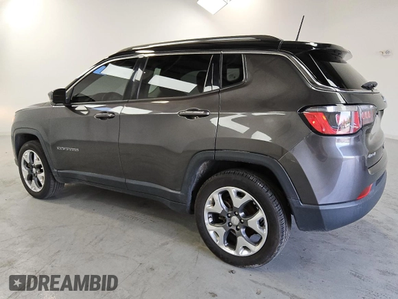 2018 Jeep Compass Limited с VIN 3C4NJDCB2JT456660, выставлен на аукционе Copart как лот 61173785 с пробегом 51 555 миль миль и Чистый • Clean title. История ставок и продаж доступна на DreamBid. Изображение 2.