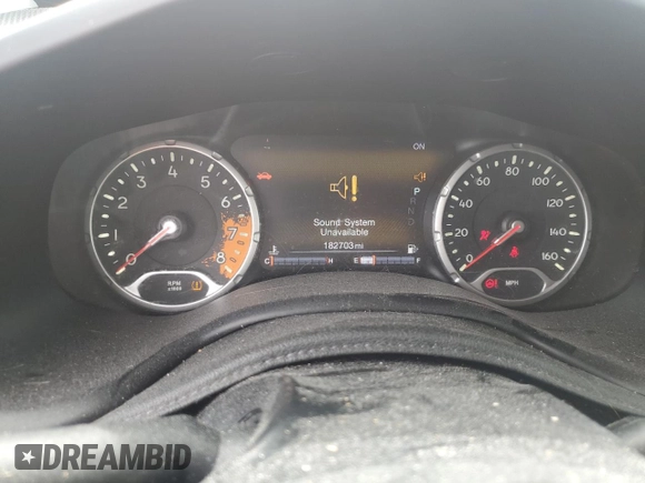 2015 Jeep Renegade Trailhawk with VIN ZACCJBCT0FPB74261, listed as a Copart auction lot 56067395 with 182,703 mi miles and Clean Title. Bid and sale history available at DreamBid. Image 9.