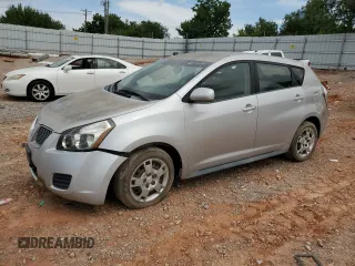 2009 Pontiac Vibe w/1SB with VIN 5Y2SP67009Z452472, listed as a Copart auction lot 64477784 with 99,119 mi miles and Clean Title. Bid and sale history available at carsss.com. Image 1.