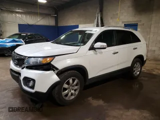 2013 Kia Sorento LX with VIN 5XYKT4A67DG361266, listed as a Copart auction lot 61292835 with 74,996 mi miles and Salvage title. Bid and sale history available at DreamBid. Image 1.