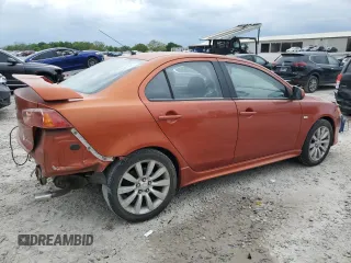 2009 Mitsubishi Lancer GTS with VIN JA3AU86WX9U027939, listed as a Copart auction lot 53817935 with 182,322 mi miles and Clean Title. Bid and sale history available at DreamBid. Image 3.