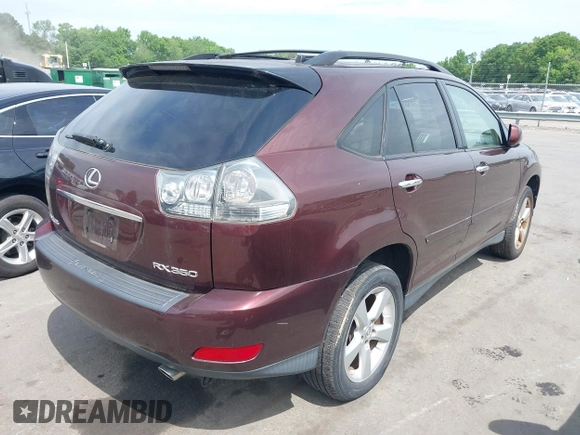 2008 Lexus RX with VIN JTJHK31U782045076, listed as a IAAI auction lot 42113631 with 225,960 mi miles. Bid and sale history available at carsss.com. Image 4.