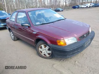 1996 Toyota Tercel DX z VIN JT2AC52L0T0161672, wystawiony jako IAAI lot #41891229 z przebiegiem 198 482 mil mil oraz . Historia ofert i sprzedaży dostępna na DreamBid. Obrazek 1.
