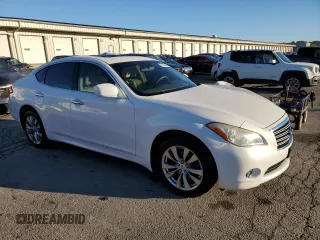 2012 Infiniti M37 with VIN JN1BY1AR3CM395120, listed as a Copart auction lot 78473494 with 126,159 mi miles and Salvage Title. Bid and sale history available at carsss.com. Image 4.
