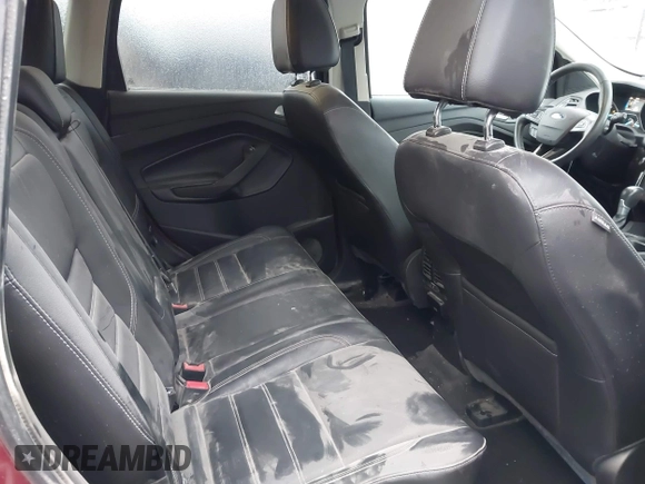 2017 Ford Escape Titanium with VIN 1FMCU9J95HUA48807, listed as a IAAI auction lot 41522636 with 218,342 mi miles. Bid and sale history available at carsss.com. Image 8.