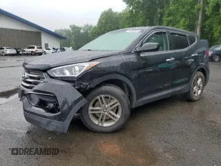 2017 Hyundai Santa Fe 2.4L z VIN 5NMZTDLB6HH047015, wystawiony jako Copart lot #61036045 z przebiegiem 89 802 mil mil oraz Szkoda całkowita • Salvage title. Historia ofert i sprzedaży dostępna na DreamBid. Obrazek 1.